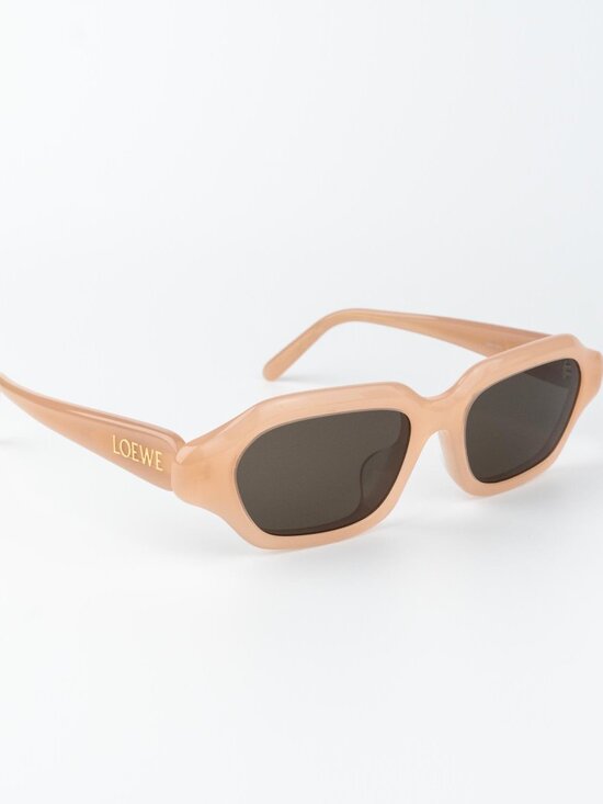 Loewe Women Sunglasses Pink Grey Rectangle LW40157U SLIM 72E NEW AUTHENTIC main image 4